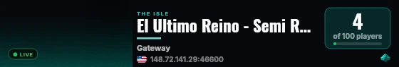 El Ultimo Reino - Semi Realism - x3 - NA live status badge