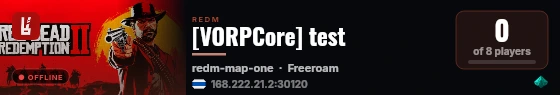 [VORPCore] test live status badge