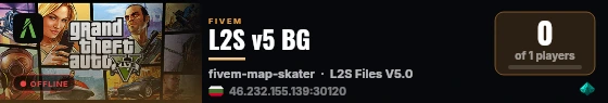 L2S v5 BG live status badge
