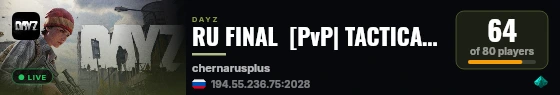 RU FINAL  [PvP| TACTICAL| LOOT| SURVIVAL| TEAM] live status badge