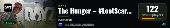 The Hunger – #LootScarcity #Cannibalism live status badge