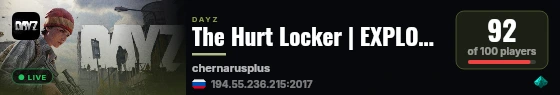 The Hurt Locker | EXPLOSIVES | RAID | PVP live status badge