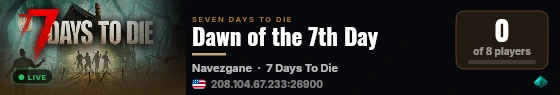 Dawn of the 7th Day live status badge