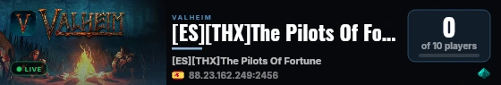 [ES][THX]The Pilots Of Fortune live status badge