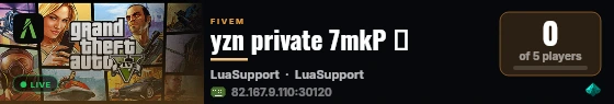 yzn private 7mkP ♪ live status badge