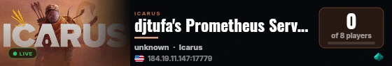 djtufa's Prometheus Server live status badge