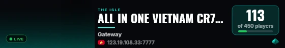 ALL IN ONE VIETNAM CR7 | Server VN 1 | Có Luật live status badge
