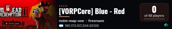 [VORPCore] Blue - Red live status badge