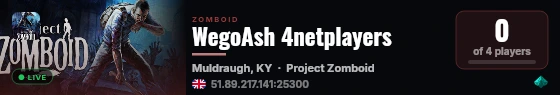 WegoAsh 4netplayers live status badge