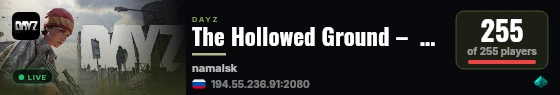 The Hollowed Ground –  #CultActivity live status badge