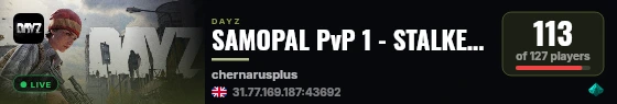 SAMOPAL PvP 1 - STALKER | Cars live status badge