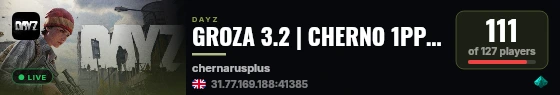 GROZA 3.2 | CHERNO 1PP | Solo Duo Trio live status badge