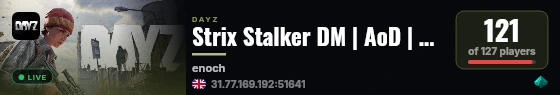 Strix Stalker DM | AoD | DEATHMATCH live status badge
