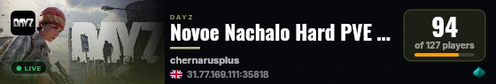 Novoe Nachalo Hard PVE 3PP №1 live status badge