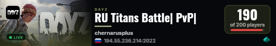 RU Titans Battle| PvP| live status badge