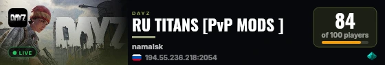 RU TITANS [PvP MODS ] live status badge