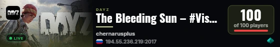 The Bleeding Sun – #VisualEvents #Darkness live status badge