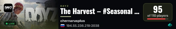 The Harvest – #Seasonal #Hardcore live status badge