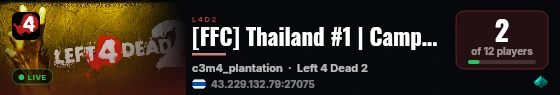 [FFC] Thailand #1 | Campaign Advanced live status badge