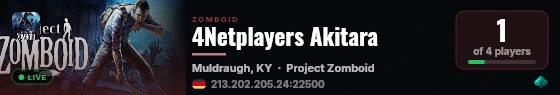 4Netplayers Akitara live status badge