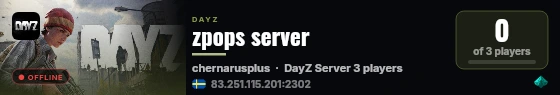 zpops server live status badge
