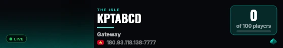 KPTABCD live status badge