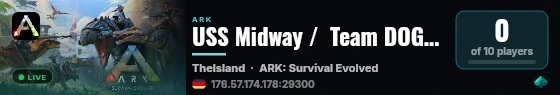 USS Midway /  Team DOG - (v361.7) live status badge