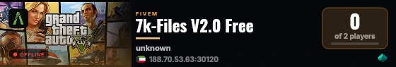 7k-Files V2.0 Free live status badge