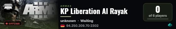KP Liberation Al Rayak live status badge