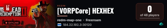 [VORPCore] HEXHEX live status badge