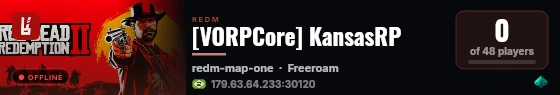 [VORPCore] KansasRP live status badge