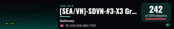 [SEA/VN]-SDVN-#3-X3 Grow -No Rules live status badge