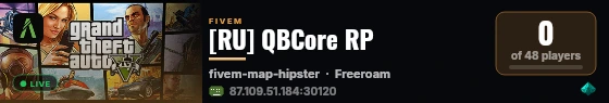 [QBCore Framework] change-me live status badge