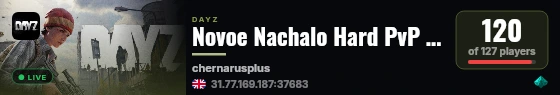 Novoe Nachalo Hard PvP 3PP №1 live status badge