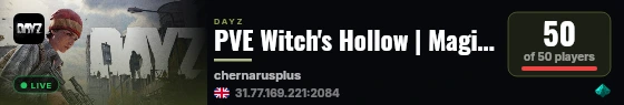 PVE Witch's Hollow | Magic Mods | Quests | Events live status badge