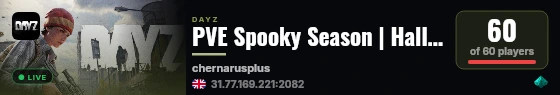 PVE Spooky Season | Halloween Events | Rewards | Traders live status badge