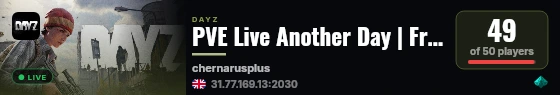 PVE Live Another Day | Fresh Loot | Traders | Cars live status badge