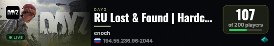 RU Lost & Found | Hardcore, Exploration live status badge