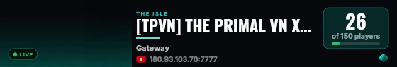 [TPVN] THE PRIMAL VN X3 GROWTH X3 AI live status badge