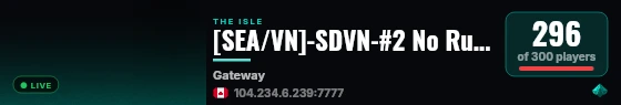 [SEA/VN]-SDVN-#2 No Rules live status badge