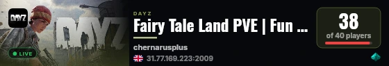 Fairy Tale Land PVE | Fun Mod | Events | Community live status badge
