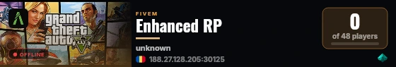 Enhanced RP live status badge