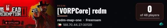 [VORPCore] redm live status badge