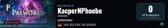 KacperNPhoebe live status badge