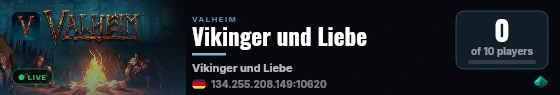 Vikinger und Liebe live status badge