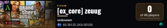 [ox_core] zeuug live status badge