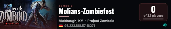 Molians-Zombiefest live status badge