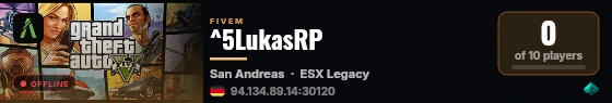 ^5LukasRP live status badge