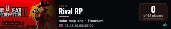Rival RP live status badge