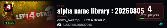 alpha name
library : 20260805 live status badge